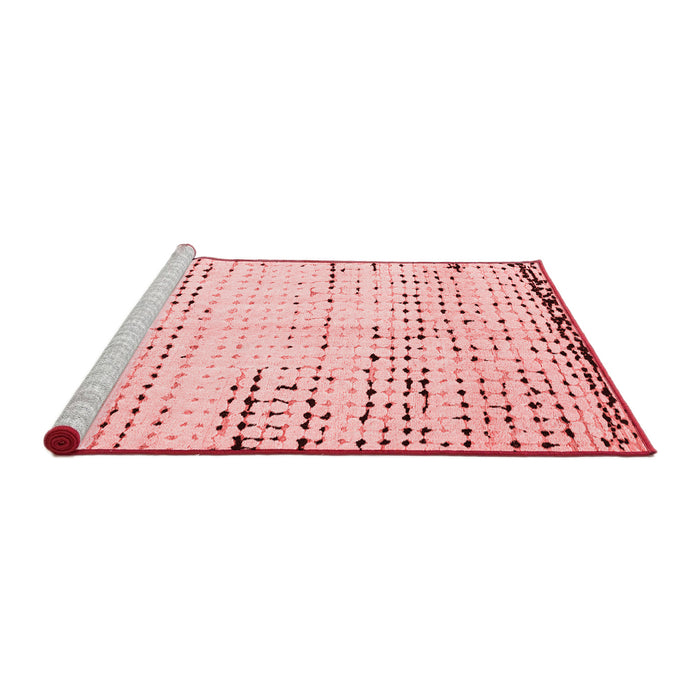 Modern Red Washable Rugs
