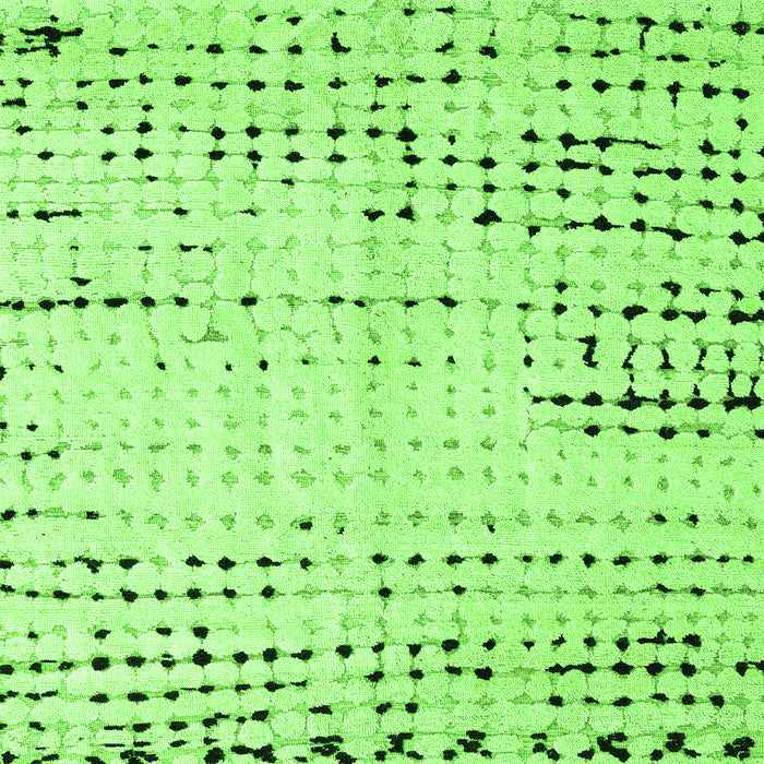 Machine Washable Solid Green Modern Area Rugs, wshabs4796grn