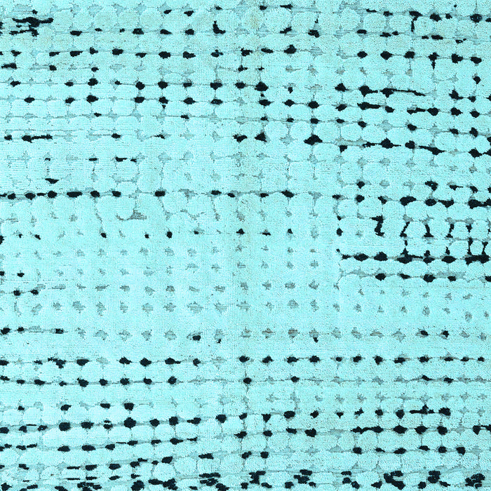 Machine Washable Solid Light Blue Modern Rug, wshabs4796lblu