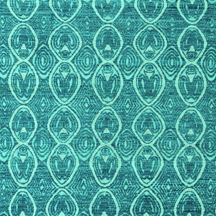 Machine Washable Abstract Turquoise Modern Area Rugs, wshabs4797turq