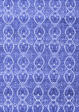 Abstract Blue Modern Rug, abs4797blu