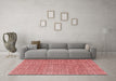 Modern Red Washable Rugs