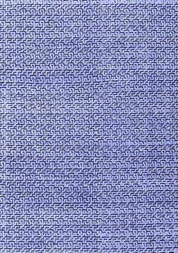 Abstract Blue Modern Rug, abs4798blu