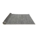 Sideview of Abstract Gray Modern Rug, abs4798gry