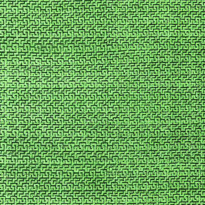 Machine Washable Abstract Green Modern Area Rugs, wshabs4798grn