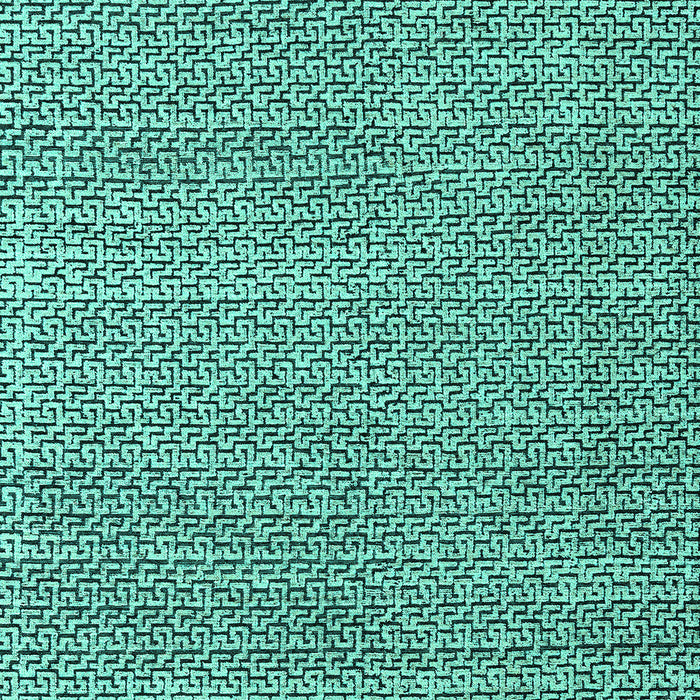 Machine Washable Abstract Turquoise Modern Area Rugs, wshabs4798turq