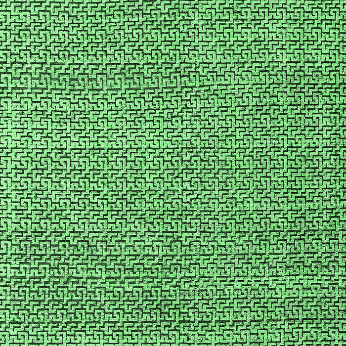 Abstract Emerald Green Modern Rug, abs4798emgrn