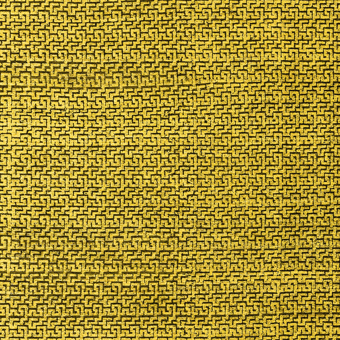 Abstract Yellow Modern Rug, abs4798yw