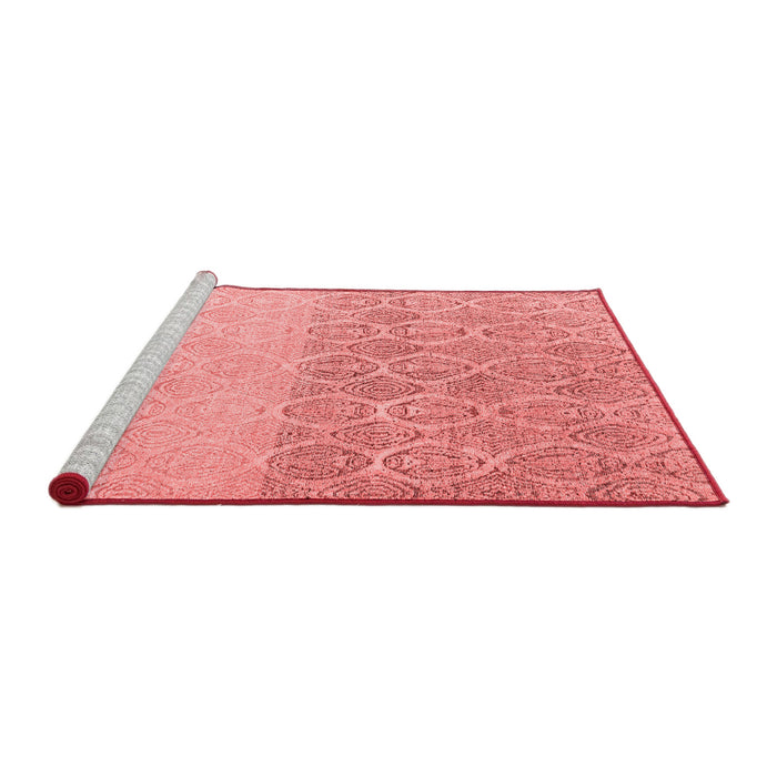 Modern Red Washable Rugs
