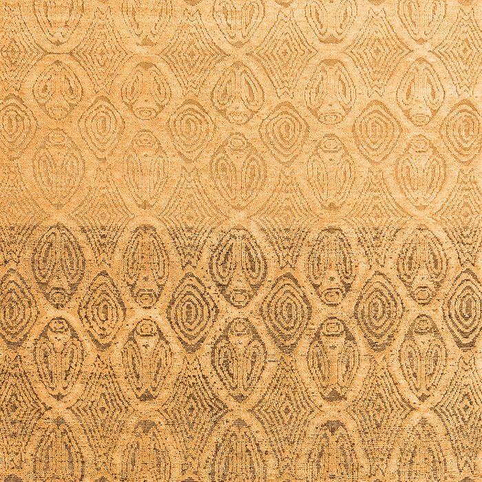 Machine Washable Abstract Orange Modern Area Rugs, wshabs4799org