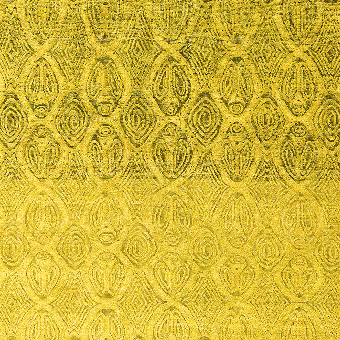 Machine Washable Abstract Yellow Modern Rug, wshabs4799yw