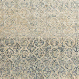 Square Machine Washable Abstract Khaki Green Rug, wshabs4799