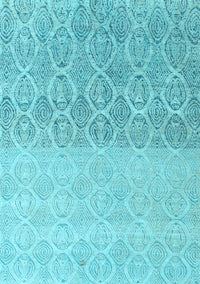 Abstract Light Blue Modern Rug, abs4799lblu