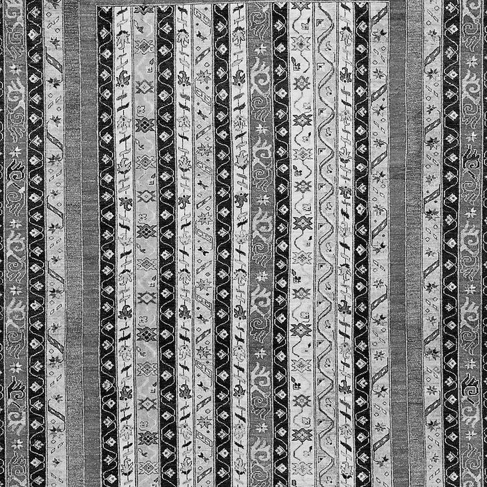 Machine Washable Abstract Gray Modern Rug, wshabs479gry