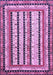 Machine Washable Abstract Purple Modern Area Rugs, wshabs479pur