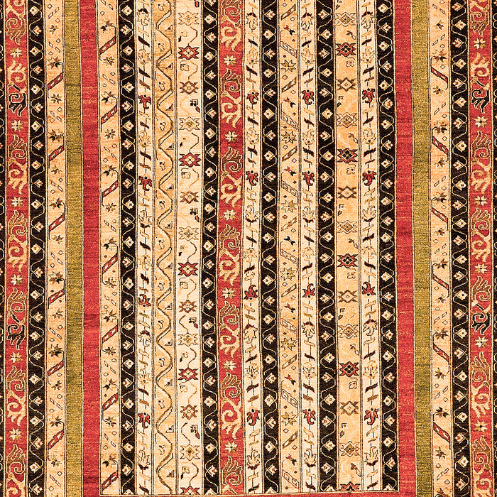 Abstract Orange Modern Rug, abs479org