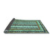 Sideview of Abstract Light Blue Modern Rug, abs479lblu