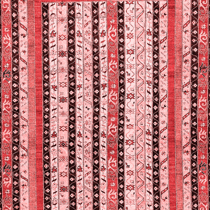 Machine Washable Abstract Red Modern Rug, wshabs479red