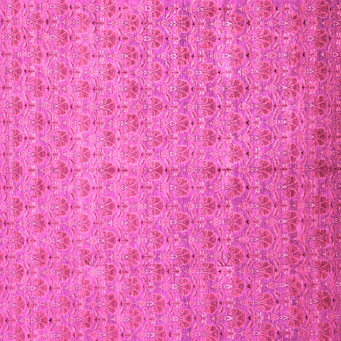 Square Machine Washable Abstract Pink Modern Rug, wshabs47pnk
