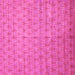 Square Machine Washable Abstract Pink Modern Rug, wshabs47pnk