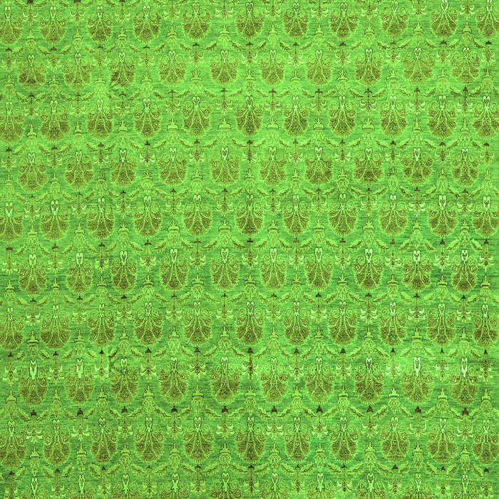 Abstract Green Modern Rug, abs47grn