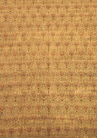 Abstract Brown Modern Rug, abs47brn