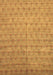 Abstract Brown Modern Rug, abs47brn