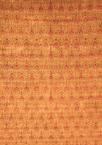 Abstract Orange Modern Rug, abs47org