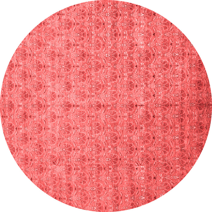 Machine Washable Abstract Red Modern Rug, wshabs47red