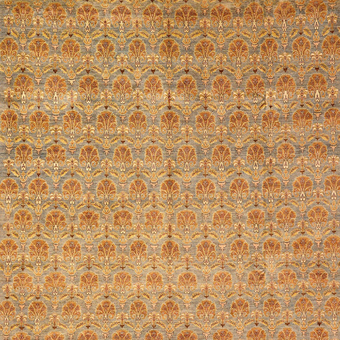 Abstract Orange Modern Rug, abs47