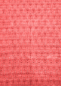 Abstract Red Modern Rug, abs47red