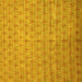 Square Abstract Yellow Modern Rug, abs47yw