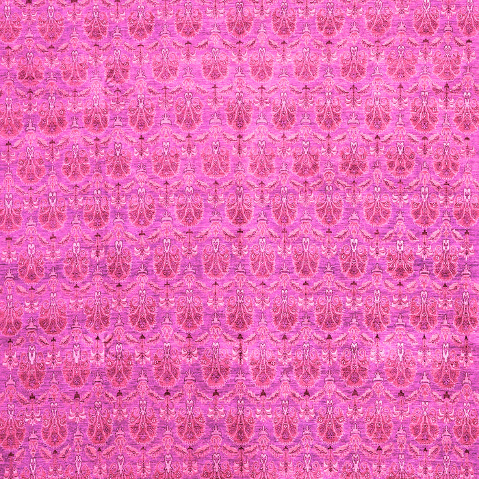 Machine Washable Abstract Pink Modern Rug, wshabs47pnk