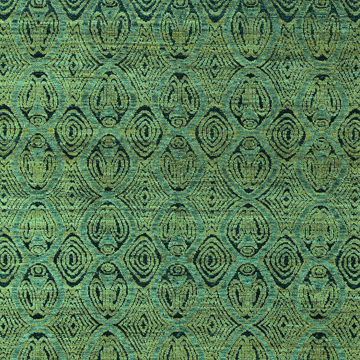 Machine Washable Abstract Turquoise Modern Area Rugs, wshabs4800turq