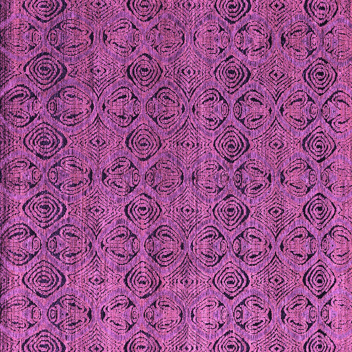 Square Abstract Purple Modern Rug, abs4800pur