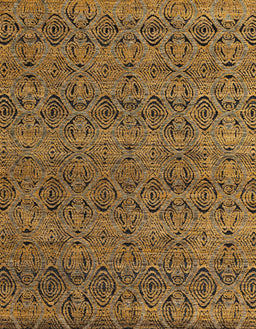 Abstract Reddish Brown Modern Rug, abs4800