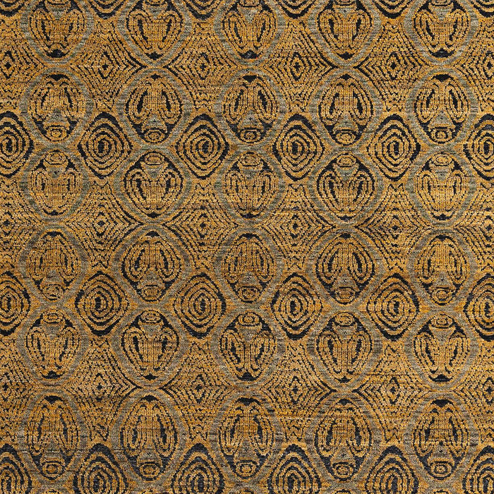 Abstract Reddish Brown Modern Rug, abs4800