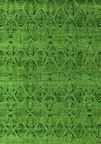 Abstract Green Modern Rug, abs4800grn