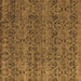 Square Abstract Brown Modern Rug, abs4800brn