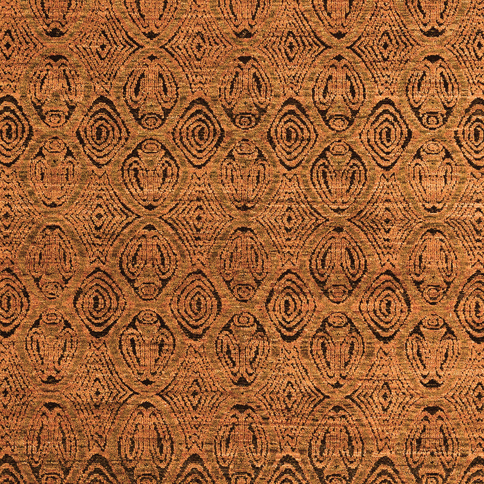 Machine Washable Abstract Orange Modern Area Rugs, wshabs4800org