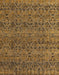 Machine Washable Abstract Sepia Brown Rug, wshabs4800