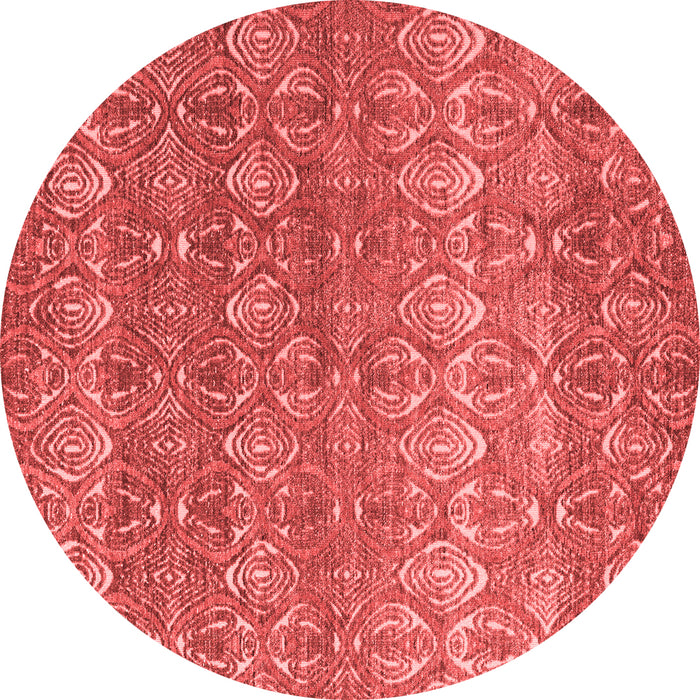 Machine Washable Abstract Red Modern Rug, wshabs4801red