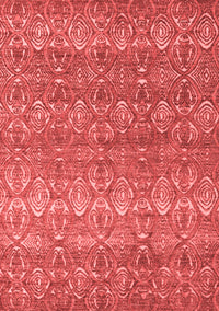 Abstract Red Modern Rug, abs4801red