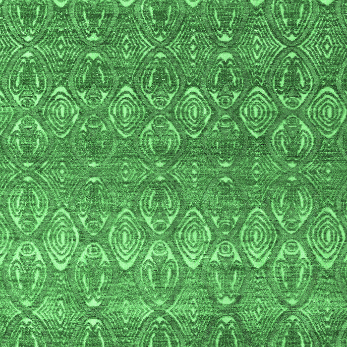 Machine Washable Abstract Emerald Green Modern Area Rugs, wshabs4801emgrn