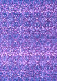 Abstract Purple Modern Rug, abs4801pur