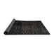 Sideview of Abstract Gray Modern Rug, abs4802