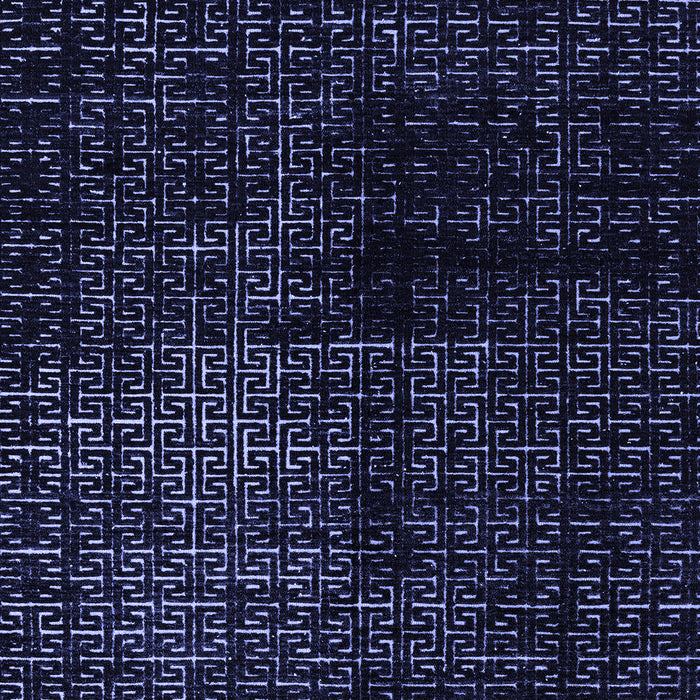 Machine Washable Abstract Blue Modern Rug, wshabs4802blu