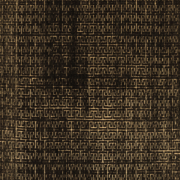 Square Abstract Brown Modern Rug, abs4802brn
