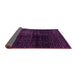 Sideview of Abstract Pink Modern Rug, abs4802pnk