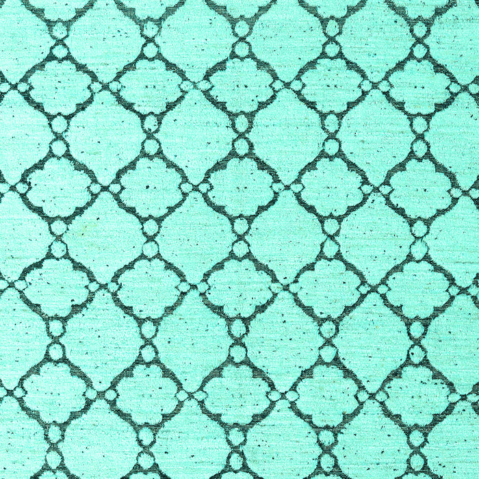 Terrilis Turquoise Contemporary Rug, abs4803turq